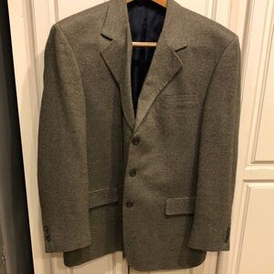 Mens blazer all silk. Smart look for office or casual